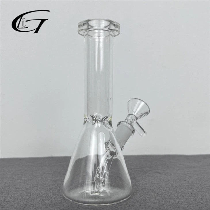 6 Inch Clear Glass Bong